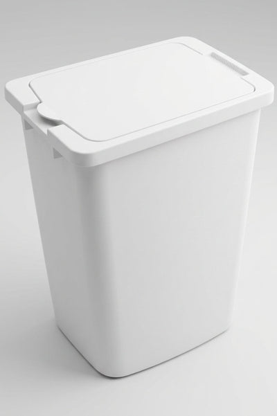 High-Density Polypropylene Replacement Trash Bin | 36 Qt (34L) or 52 Qt (49L) | With or Without Lid - KI Home