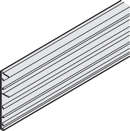 HAWA Junior 80/Z Single 176 Lb. Sliding Door Hardware Fitting Set Top Hung System with Upper Track 4’ 7 1/8" Up To 8’ 2 7/16" Length