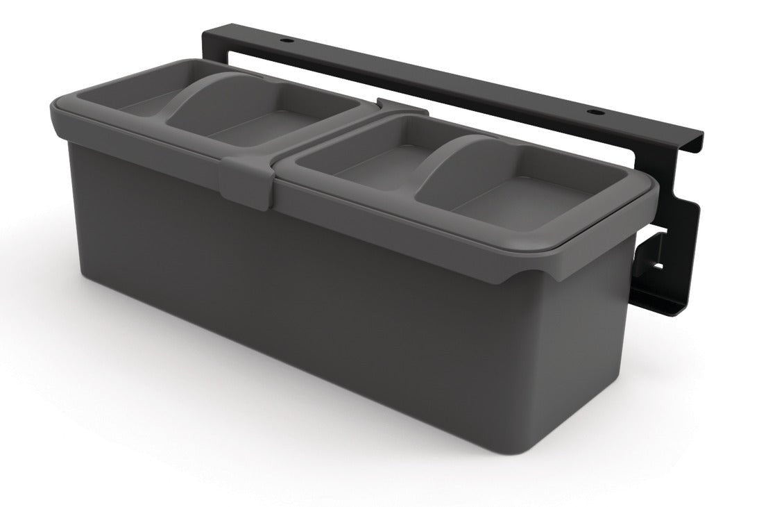 Kessebohmer YouBoxx / YouK Shelf System – Anthracite, 4 - Piece Storage Set - KI Home