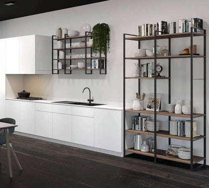 Kessebohmer YouK Clever Modular Organizational Storage Open Shelving System for Any Room Kitchen Bathroom Living Room Closet and Office - KI Home