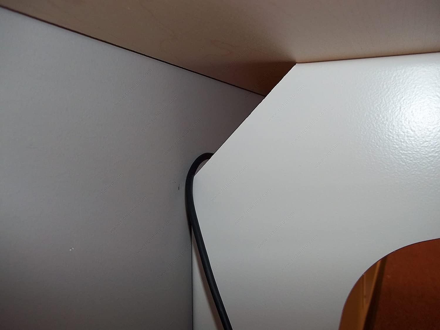 Kolossus Workstation Heavy - Duty Steel Construction Reversible Brackets (Left and Right) with 45 Degree Notch - KI Home