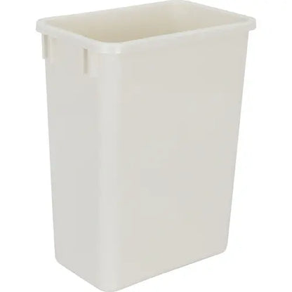 4-Pack Replacement Waste Plastic Trash Cans - Indoor Garbage Bins for Kitchen, Home, Office & Commercial Use