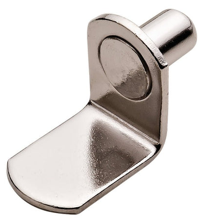 Metal Shelf Support Push - In Angled Cabinet and Furniture Shelf Bracket - KI Home