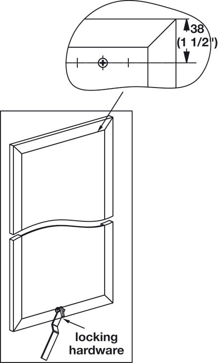 TAG Hardware ELITE Fixed Mirror – Sleek Low-Profile Full-Frame Design Maximize style and space with the ultimate wall-mounted mirror solution
