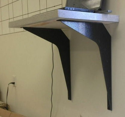 One Pair BuiltTough Heavy - Duty Reversible Workstation Brackets (US - Made) - KI Home