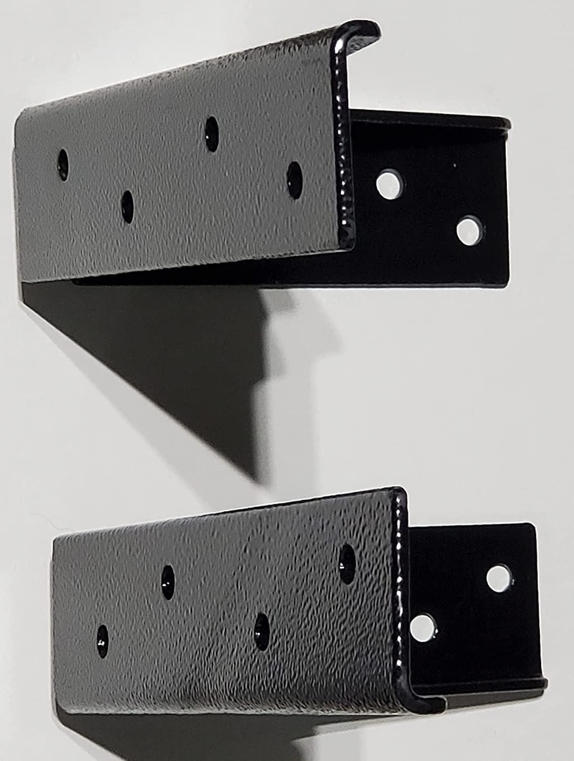 One Pair BuiltTough Heavy - Duty Reversible Workstation Brackets (US - Made) - KI Home