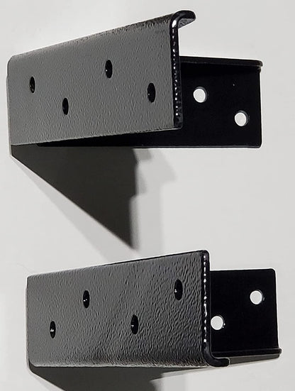 One Pair BuiltTough Heavy - Duty Reversible Workstation Brackets (US - Made) - KI Home