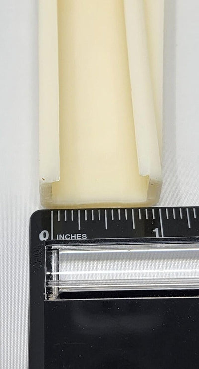 One Pair HR9000RL Rear Drawer Track Socket Mounting Back Plates Brackets, Plastic, White - Sold in Pair (Left and Right) - KI Home