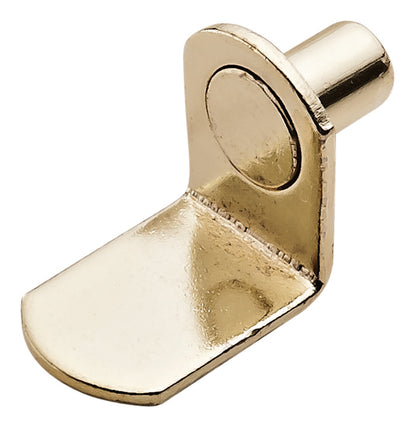 Metal Shelf Support Push-In Angled Cabinet and Furniture Shelf Bracket