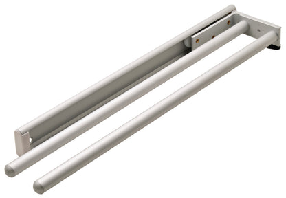 Hafele Under Sink Two-Prong Pullout Hand Towel Rack