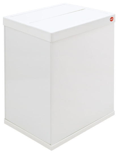 Hailo Snap-Top White Free Standing Kitchen Waste Bin Clean & Easy Disposal