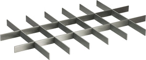 TAG Hardware Engage Jewelry Drawer Insert Customizable Grids for Jewelry, Ties, and Accessories, Adaptable with Drawer Face Adapters