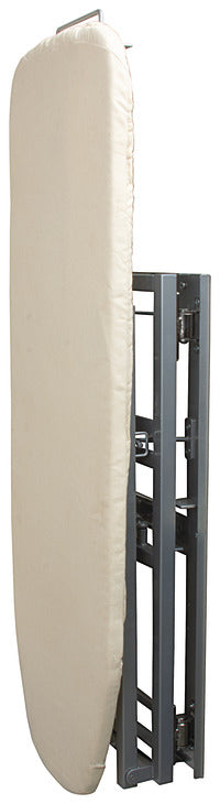 Hafele 568.67.900 Wall Mounted Folding and 90° Rotating Vertical Mount Folding Ironing Board