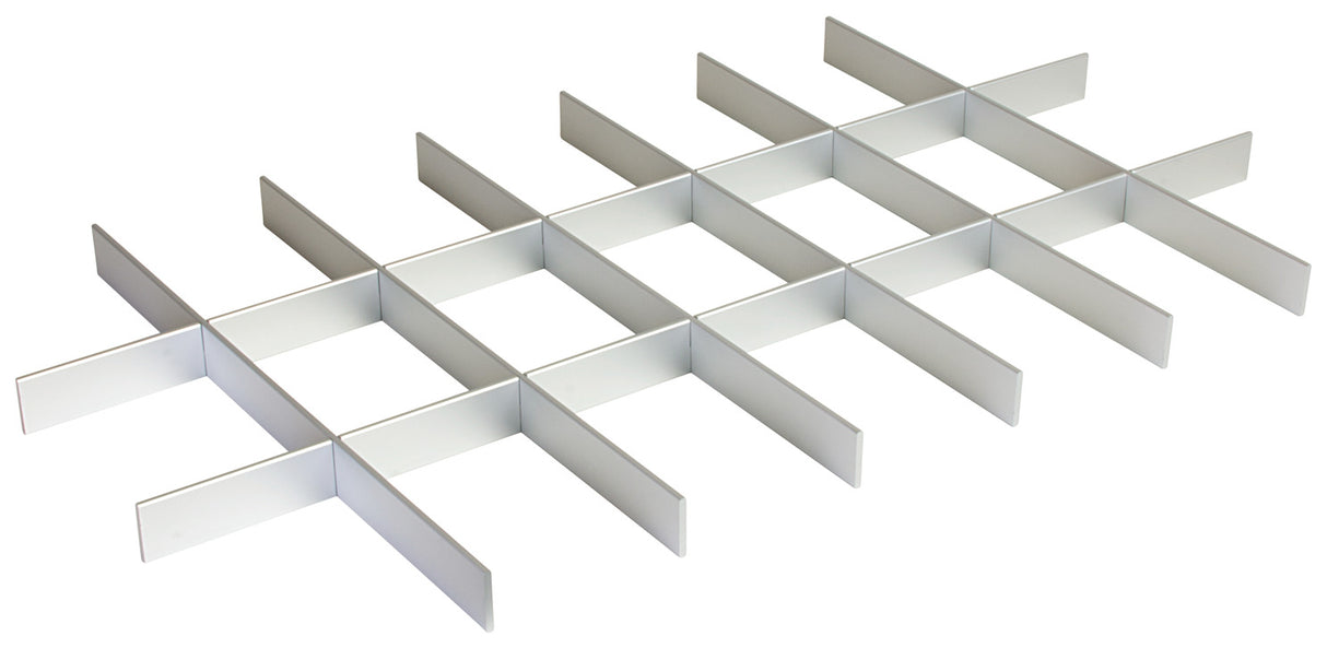 TAG Hardware Engage Jewelry Drawer Insert Customizable Grids for Jewelry, Ties, and Accessories, Adaptable with Drawer Face Adapters