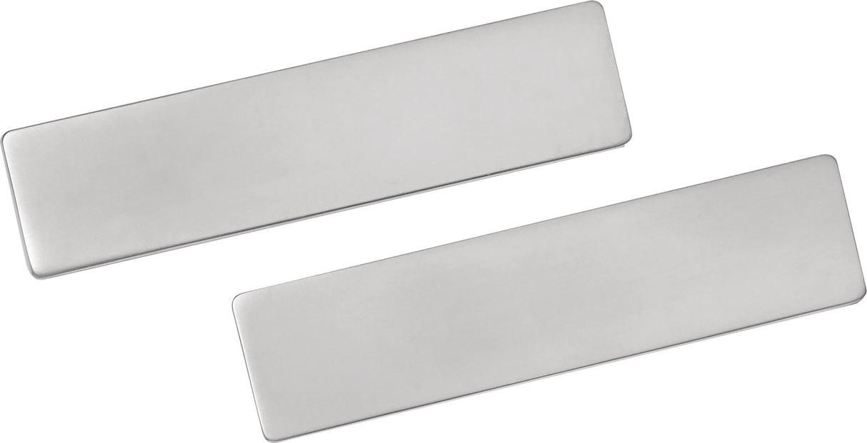 TAG Hardware Elite End Caps – 1 Pair Zinc Caps for Leather Wrapped Cleat Boards
