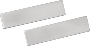 TAG Hardware Elite End Caps – 1 Pair Zinc Caps for Leather Wrapped Cleat Boards