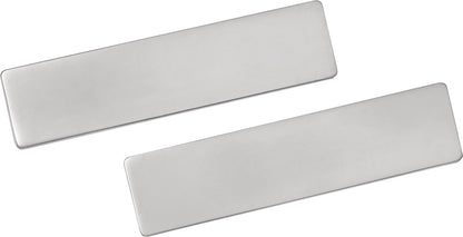 TAG Hardware Elite End Caps – 1 Pair Zinc Caps for Leather Wrapped Cleat Boards