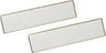 TAG Hardware Elite End Caps – 1 Pair Zinc Caps for Leather Wrapped Cleat Boards