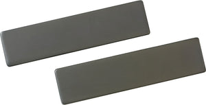 TAG Hardware Elite End Caps – 1 Pair Zinc Caps for Leather Wrapped Cleat Boards