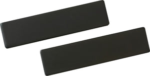 TAG Hardware Elite End Caps – 1 Pair Zinc Caps for Leather Wrapped Cleat Boards