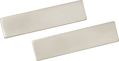TAG Hardware Elite End Caps – 1 Pair Zinc Caps for Leather Wrapped Cleat Boards