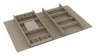 TAG Hardware Contour Configurable Modular Drawer Organization System – Fully Adjustable, Trim-to-Fit, Faux Leather