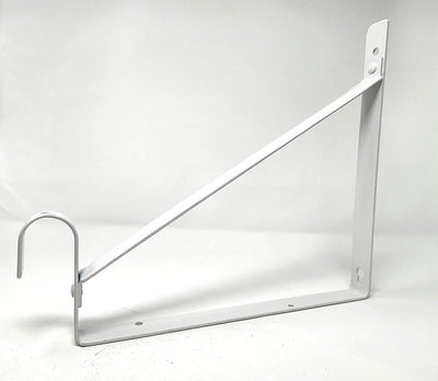 Premium Heavy - Duty Wall Closet Shelf & Rod Bracket Support – Fits up to 1 - 1/2" Rods - KI Home