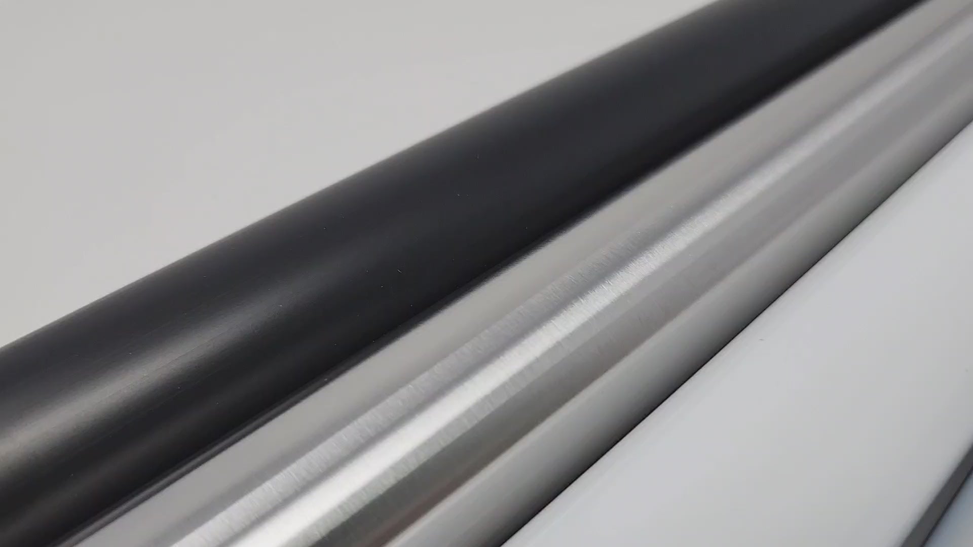 8 Feet Long 1-5/16" Diameter Hanging Rods Round Wardrobe Closet Tubing Rod Application Clothes Hanging - 96 Inch Length