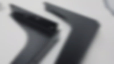 1 Pair BuiltTough Universal Heavy-Duty Reversible Brackets | 1/8" Solid Steel | 1520-2900 lbs Capacity