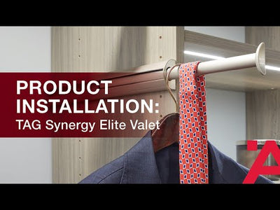 TAG Hardware Premium Synergy Elite Pullout Valet Rod