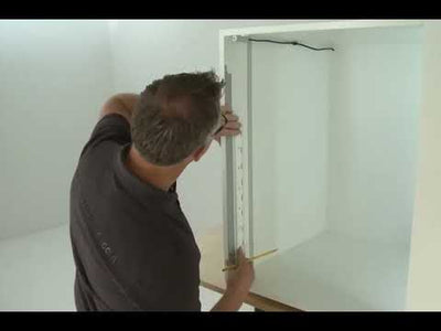 Hafele Kessebohmer LeMans II 2-Shelf Lazy Susan Set - Blind Corner Cabinet Storage (Chrome/Anthracite)