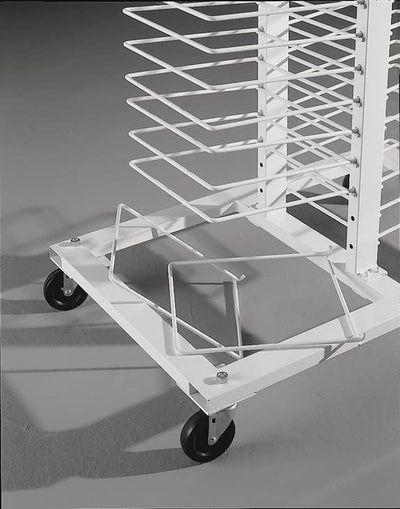 Removable Replacement White Metal Shelves for Heavy Duty Material Handling Panel Drying Rack - KI Home