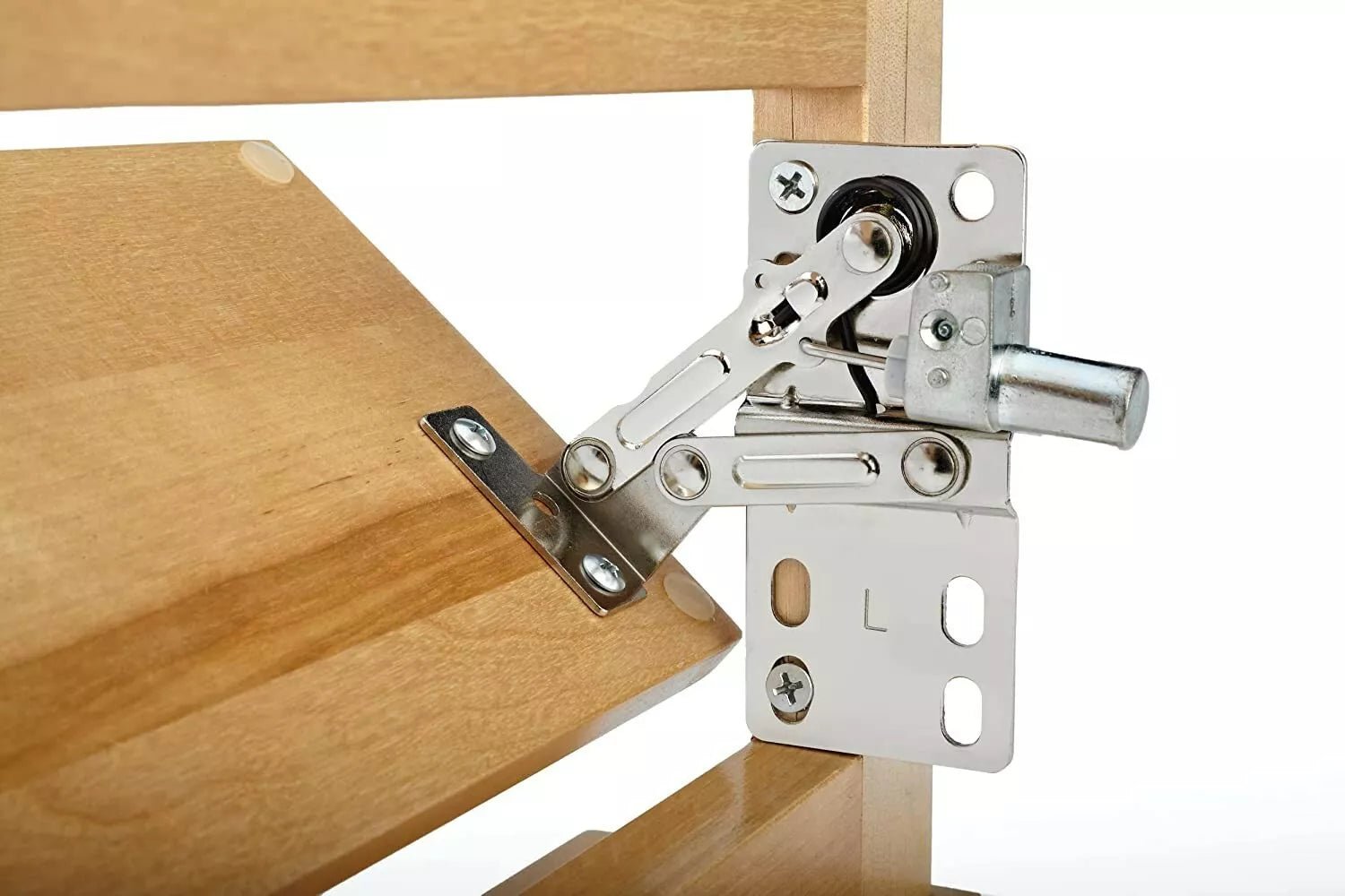 Rev - A - Shelf LD - 0220 - 50SC Pair of Soft - Close Sink - Front Tip - Out Pivot Hinges - KI Home