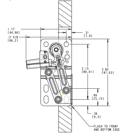 Rev - A - Shelf LD - 0220 - 50SC Pair of Soft - Close Sink - Front Tip - Out Pivot Hinges - KI Home