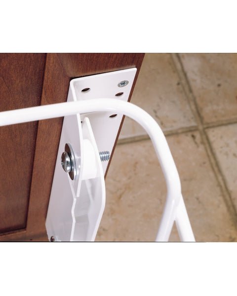Rev - A - Shelf RV Series Door Mount Kit for Pull - Out Waste Bins – White Steel (RV DM KIT) - KI Home