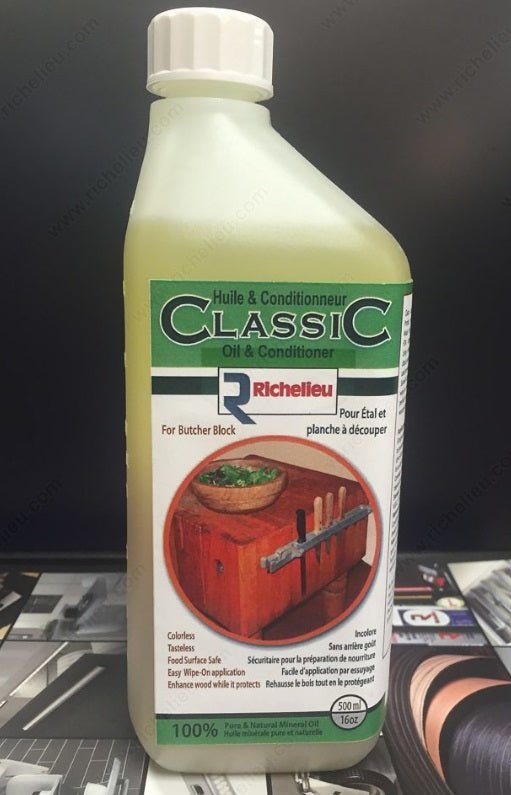 Richelieu 100% Natural Vegetable Oil and Conditioner for Wood Surfaces - KI Home