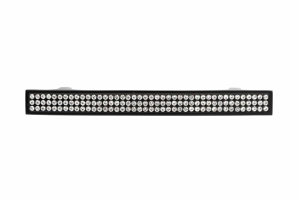 Richelieu Hardware Vence Collection Modern Metal and Crystal Modern Cabinet and Drawer Pull Handle for Kitchen, Bathroom, and Furniture