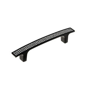 Richelieu Hardware Vence Collection Modern Metal and Crystal Modern Cabinet and Drawer Pull Handle for Kitchen, Bathroom, and Furniture