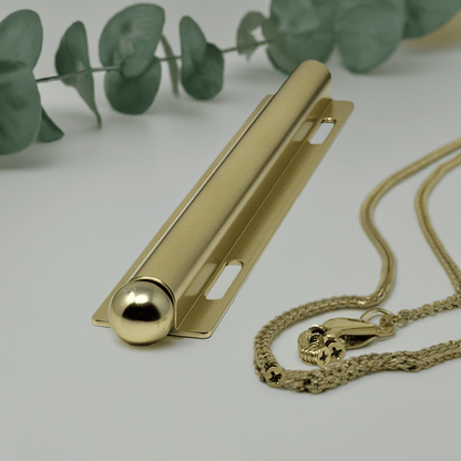 Richelieu Designer 12 Inch Long Expandable 8.5" Retractable Pullout Closet Wardrobe Valet Rod - KI Home