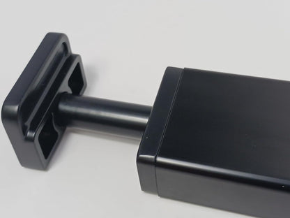 Richelieu Designer Wardrobe Reversible Closet Valet Rod with 8.5 Inch Pullout Extension - KI Home