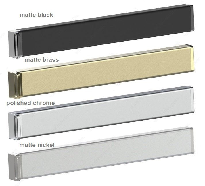 Richelieu Designer Wardrobe Reversible Closet Valet Rod with 8.5 Inch Pullout Extension - KI Home