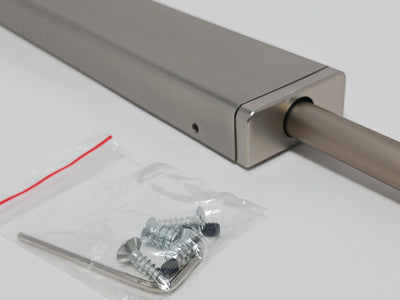 Richelieu Designer Wardrobe Reversible Closet Valet Rod with 8.5 Inch Pullout Extension - KI Home