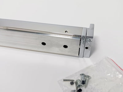 Richelieu Designer Wardrobe Reversible Closet Valet Rod with 8.5 Inch Pullout Extension - KI Home