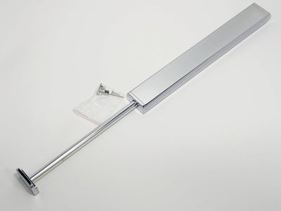 Richelieu Designer Wardrobe Reversible Closet Valet Rod with 8.5 Inch Pullout Extension - KI Home