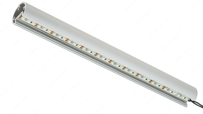 Richelieu FlexyLED 24V Lighted Closet Rod - Complete Kit, Warm White LED, 8ft (Made in Canada) - KI Home