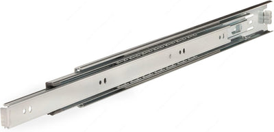Richelieu GS4270 Series Kit Full Extension Soft - Close Drawer Slides with Rear Metal Brackets – 16" to 28" Lengths (One Pair) - KI Home