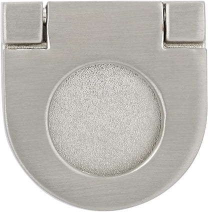 Richelieu Hardware 1 1/16 in (27 mm) Center Brushed Nickel Contemporary Cabinet Pull - KI Home