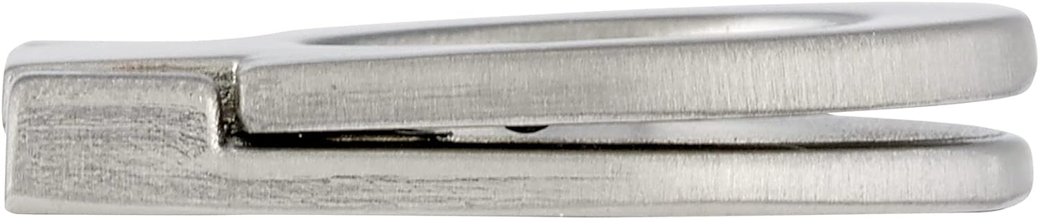 Richelieu Hardware 1 1/16 in (27 mm) Center Brushed Nickel Contemporary Cabinet Pull - KI Home