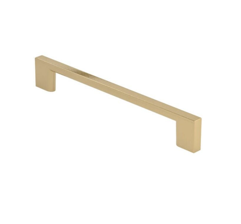 Richelieu Hardware 6 - 5/16 in. (160 mm) Center - to - Center Modern Cabinet Drawer Pull Champagne Bronze - KI Home