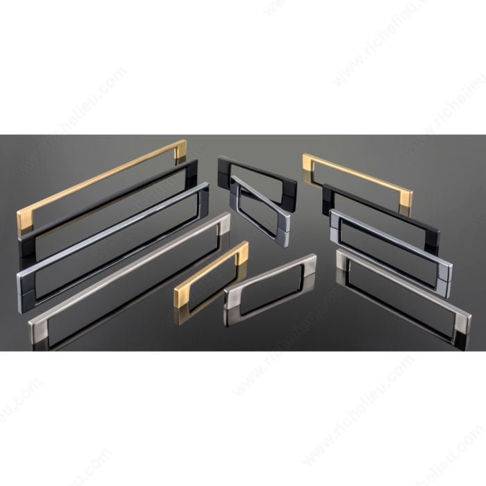 Richelieu Hardware 8160 Modern Armadale Collection Cabinet Bar Pull – Multiple Sizes & Finishes – Matching Appliance Pull Available - KI Home